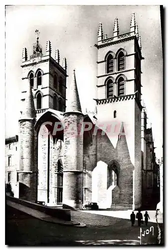 Ansichtskarte AK Montpellier Herault la Cathedrale Saint Pierre