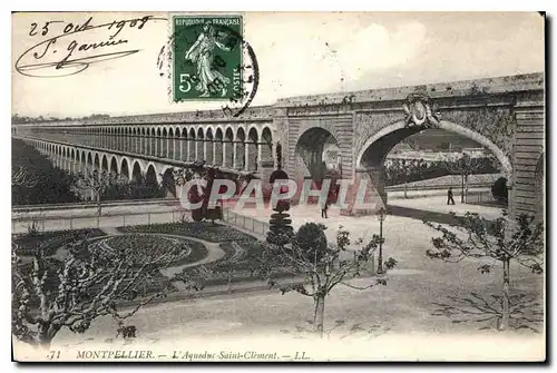 Ansichtskarte AK Montpellier l'Aqueduc Saint Clement