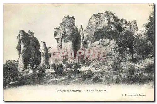 Ansichtskarte AK Le Cirque de Moureze le Pas du Sphinx