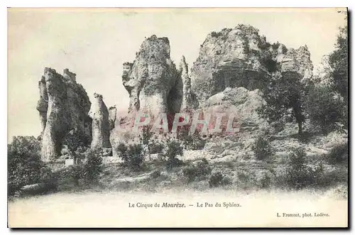 Cartes postales Le Cirque de Moureze le Pas du Sphinx