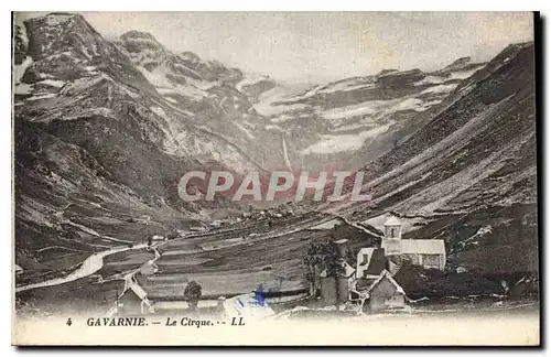Cartes postales Gavarnie le Cirque