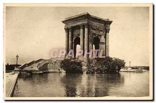 Ansichtskarte AK Montpellier Herault Jardin du Peyrou le Chateau d'eau