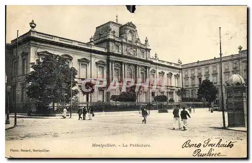 Cartes postales Montpellier la Prefecture