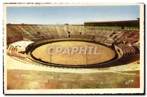 Cartes postales Beziers Interieur des Arenes