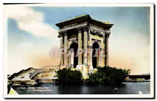 Cartes postales Montpellier le Chateau d'Eau