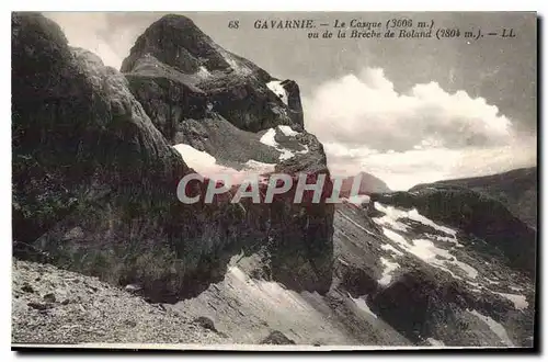 Cartes postales Montpellier le Casque vu de la Breche de Roland