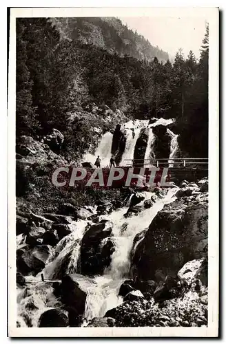 Cartes postales Les Hautes Pyrenees Cauterets Cascade du Lutour