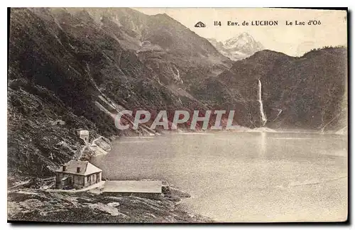 Ansichtskarte AK Env de Luchon le Lac d'Oo