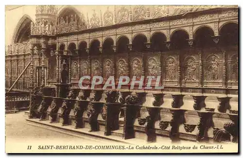 Cartes postales Saint Bertrand de Comminges la Cathedrale Cote Religieux du Choeur