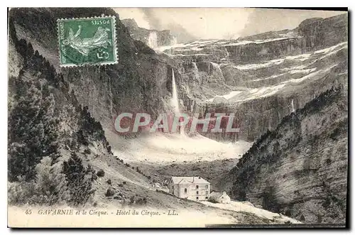 Cartes postales Gavarnie et le Cirque Hotel du Cirque