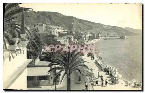 Cartes postales Menton la Promenade