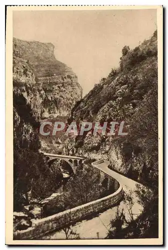 Cartes postales Cote d'Azur les Gorges du Loup Alpes Maritimes pont de l'Abside