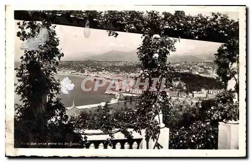 Ansichtskarte AK La Cote d'Azur Nice vue prise entre les Pergolas