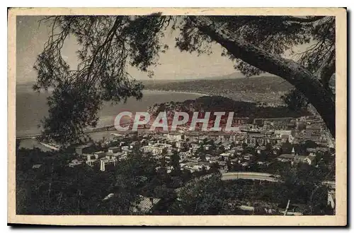 Cartes postales Cote d'Azur Artistique Nice vue generale