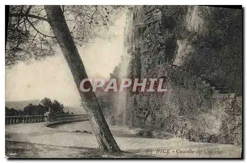 Cartes postales Nice Cascade du Chateau