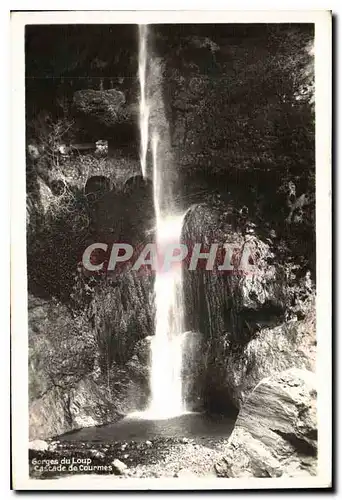 Cartes postales Gorges du Loup Cascade de Courmes