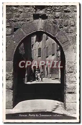 Cartes postales Vence Porte du Signadour 13 siecle