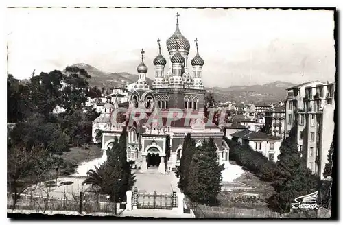 Ansichtskarte AK La Cote d'Azur Nice L'Eglise Orthodoxe Russe Russia Russia