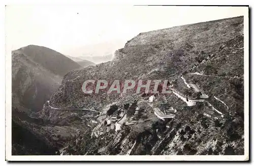 Cartes postales La Douce France Cote d'Azur Les Lacets de Braus Route de Nice a Sospel