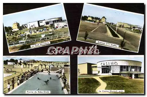 Cartes postales Riva Bella Le golf miniature Avenue Kieffer Piscine de Baby Stade Casino