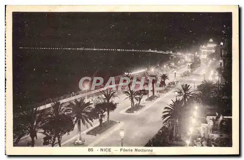 Cartes postales Nice Feerie Nocturne