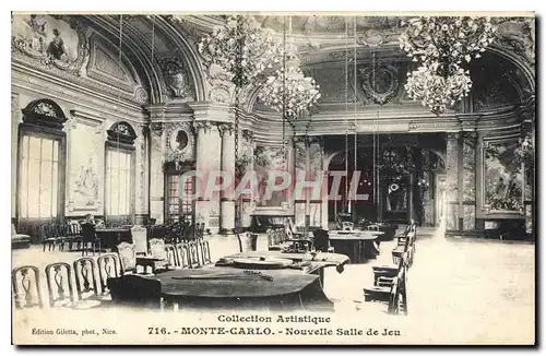 Cartes postales Monte Carlo Nouvelle Salle de Jeu