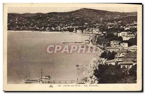 Cartes postales Juan les Pins Vue generale