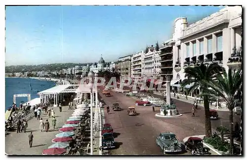 Cartes postales moderne La Cote d'Azur Nice la Promenade des Anglais Automobile