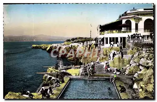 Cartes postales moderne Juan les Pins la Piscine d'Eden Roc