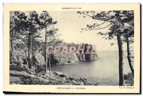 Cartes postales Cote d'Azur L'Esterel