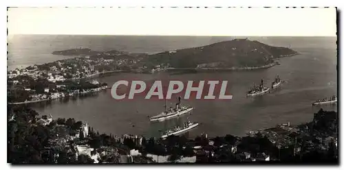 Ansichtskarte AK Villefranche sur Mer Alpes Maritimes La rade et le Cap Ferrat