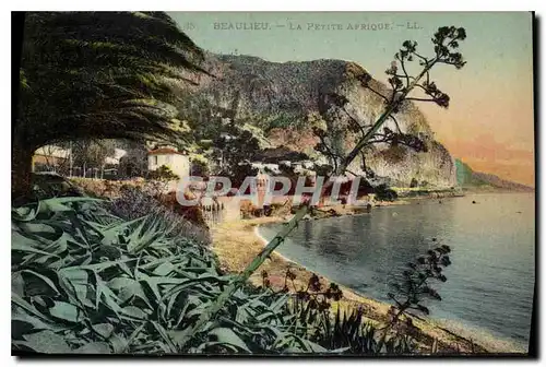 Cartes postales Beaulieu la Petite Afrique