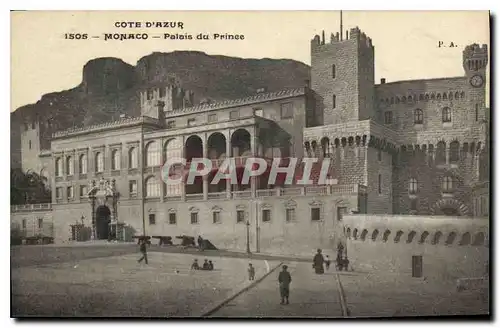 Ansichtskarte AK Cote d'Azur Monaco Palais du Prince