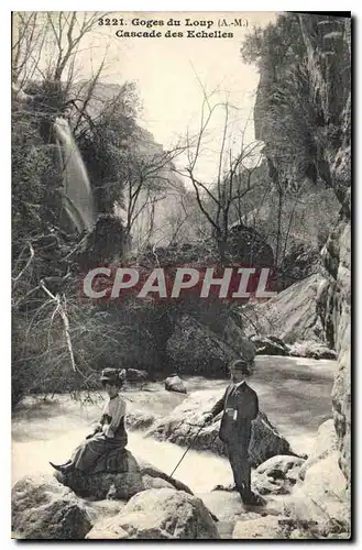 Cartes postales Gorges du Loup A M Cascade des Echelles