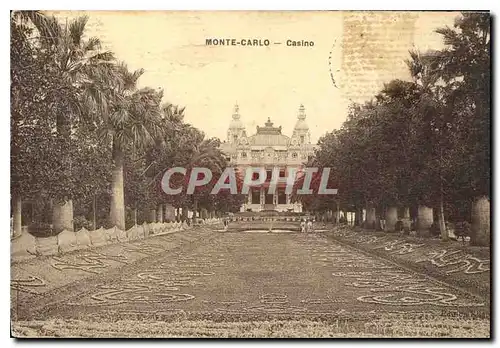 Cartes postales Monte Carlo Casino