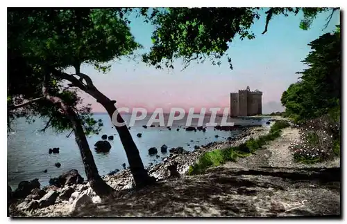 Cartes postales La Cote d'Azur Cannes Ile St Honorat Monastere fortifie du XI