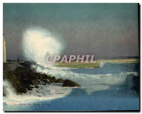 Cartes postales Un Coup de Mer Cannes Phare