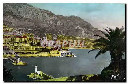 Cartes postales La Principaute de Monaco Monre Carlo vu de Monaco