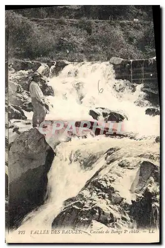 Ansichtskarte AK Vallee des Bauges Cascade de Bagne 2 chute