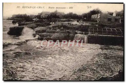 Cartes postales Royan le Chay Maree montanie