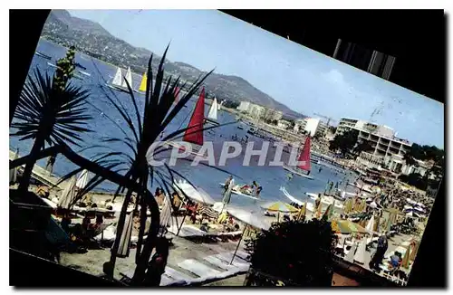 Cartes postales La Cote d'Azur French Riviera Juan les Pins La Plage