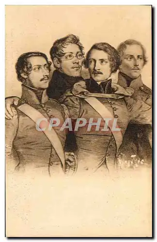 Cartes postales Les Quatre Sergents de la Rochelle