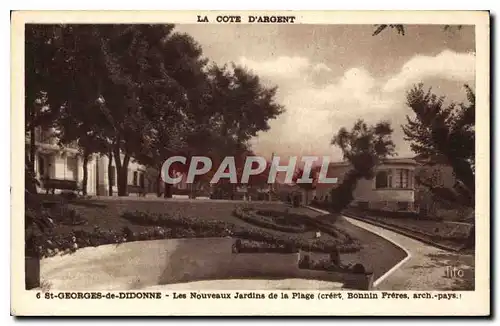 Ansichtskarte AK La Cote d'Argent St Georges de Didonne Les Nouveaux Jardins de la Plage