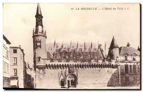 Cartes postales La Rochelle L'Hotel de Ville