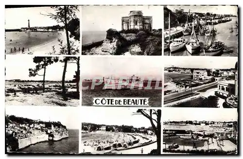 Cartes postales moderne Cote de Beaute St Georges de Didonne Talmont Royan le Port l'Eglise Le Bac Pontaillac la Plage M