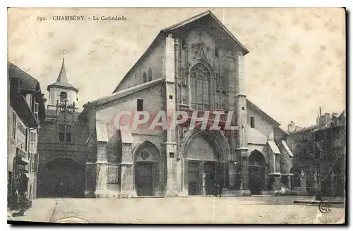 Cartes postales Chambery La Cathedrale