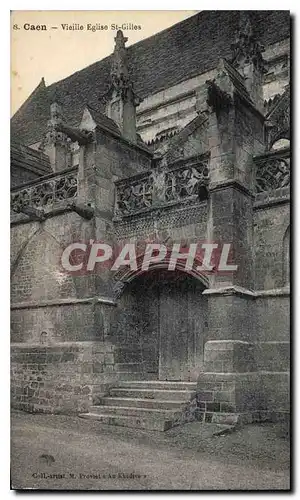 Cartes postales Caen Vieille Eglise St Gilles