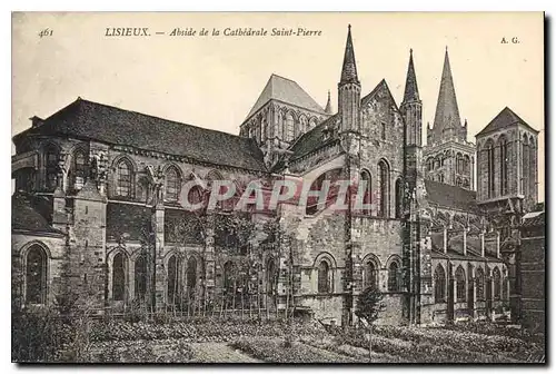 Ansichtskarte AK Lisieux Abside de la Cathedrale Saint Pierre