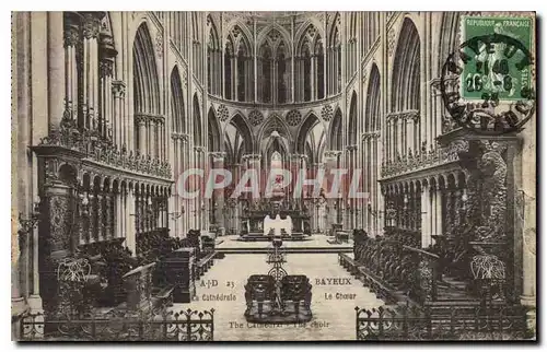 Cartes postales Bayeux La Cathedrale le Choeur