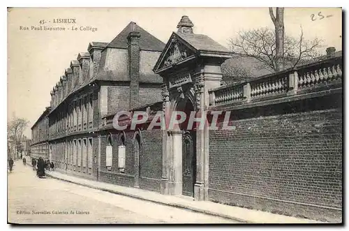 Cartes postales Lisieux Rue Paul Le College